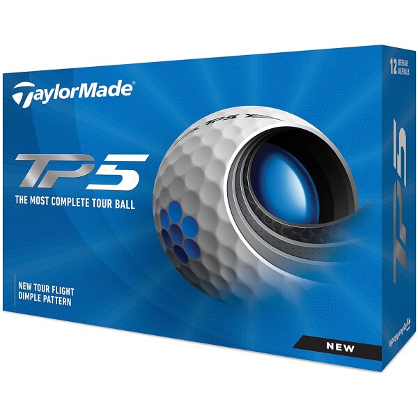 TaylorMade TP5 Modell 2021 Golfbälle weiss Neu & OVP