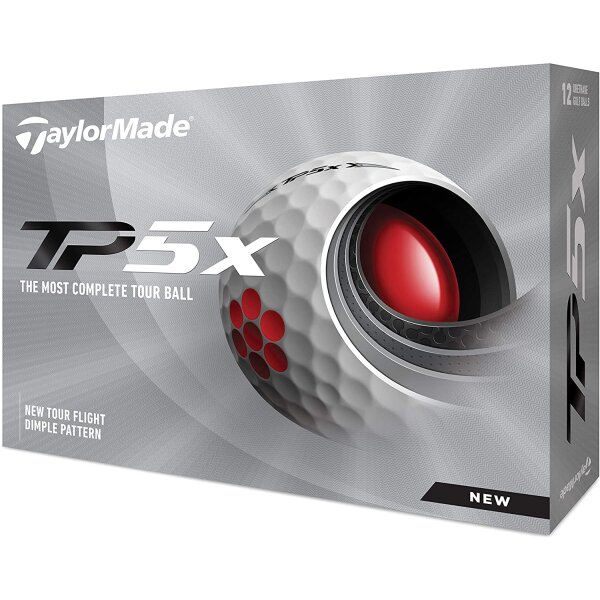 TaylorMade TP5x Modell 2021 Golfbälle weiss Neu & OVP