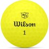 Wilson Staff Duo Soft Golfbälle 2023 - Gelb - 1 DUTZEND