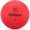 Wilson Staff Duo Soft Golfbälle 2023 - Rot - 1 DUTZEND