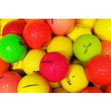 25 bunte MIX Golfbälle AAAA / AAA Lakeballs