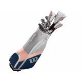 Wilson Ultra Damen Golf Komplettset & Carttasche 2019 Eisen Hölzer Driver Bag Graphit Schaft WGG157561